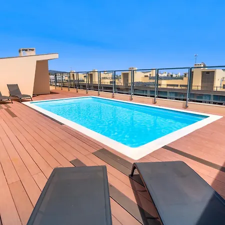 شقة Waterfront Pool Penthouse View Olhão