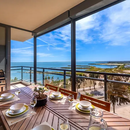 דירה Waterfront Pool Penthouse View